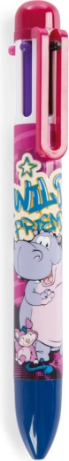 Nici flerfarvet pen Wild Friends