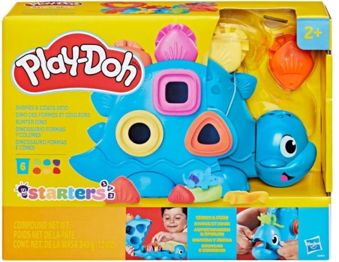 Play-Doh Former og Farver Dino