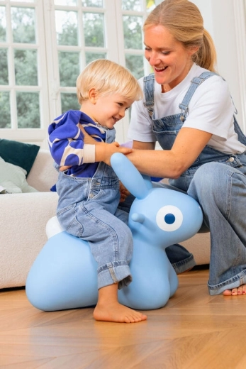 Quut hoppekammerat kanin blå