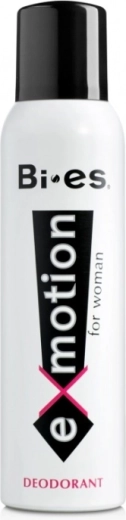 Dames deodorantspray BI-ES Emotion White 150 ml