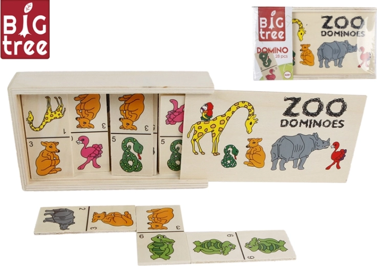 Trædomino med dyr Big Tree