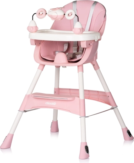 Højstol Chipolino Avocado Powder pink