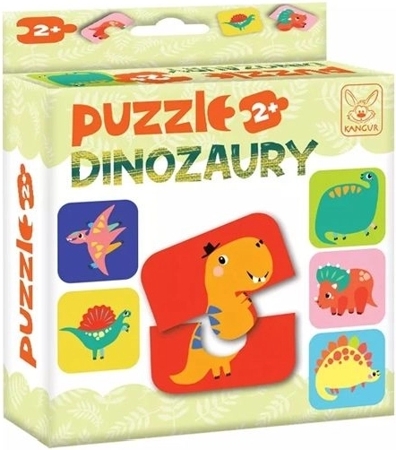 Puzzle dinosaurer 2+