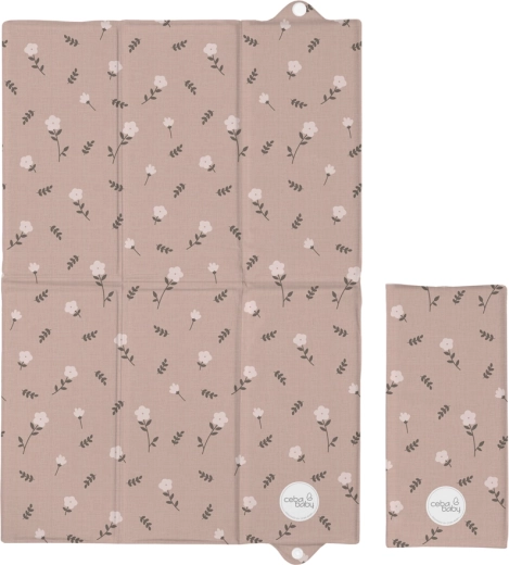 Ceba Baby rejse pusleunderlag Basic petite blossoms 60 × 40 cm