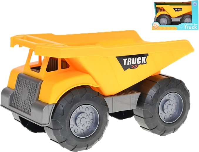 Bygge-dumptruck 26 cm med frihjul