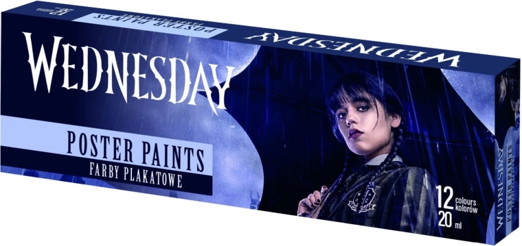 Sæt med temperafarver ASTRA 12×20 ml Wednesday