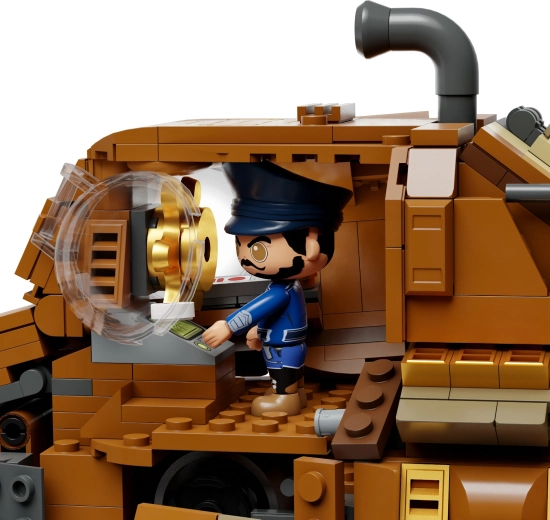 Bevægelig propel og mekaniske detaljer