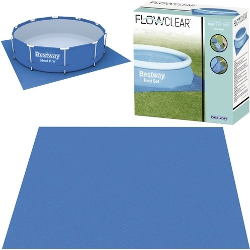 Beskyttelsesmåtte til pool 335 × 335 cm BESTWAY