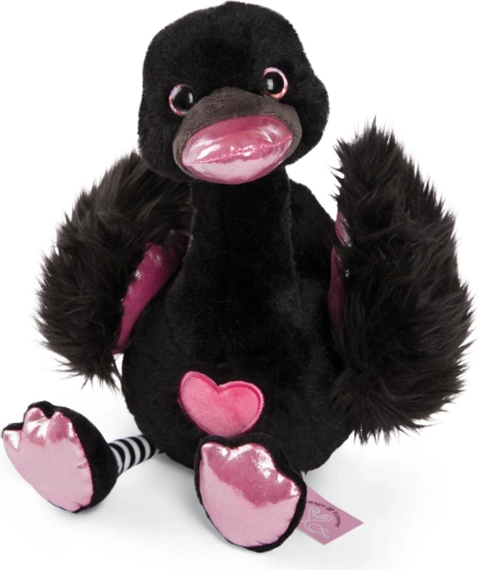 NICI plys sort svane Love 25 cm Green