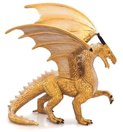 Mojo gyldne drage – samlerfigur Deluxe