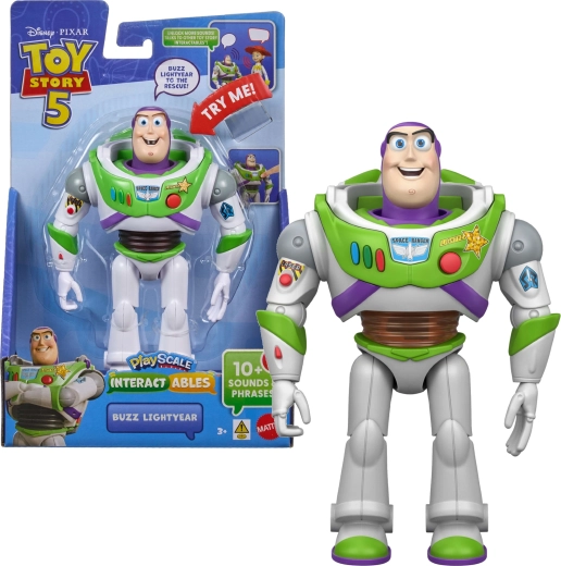 Mattel Disney Toy Story interaktiv figur Buzz Lightyear 18 cm (EN)