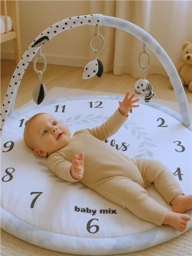 Superblød måtte til leg på mave og ryg