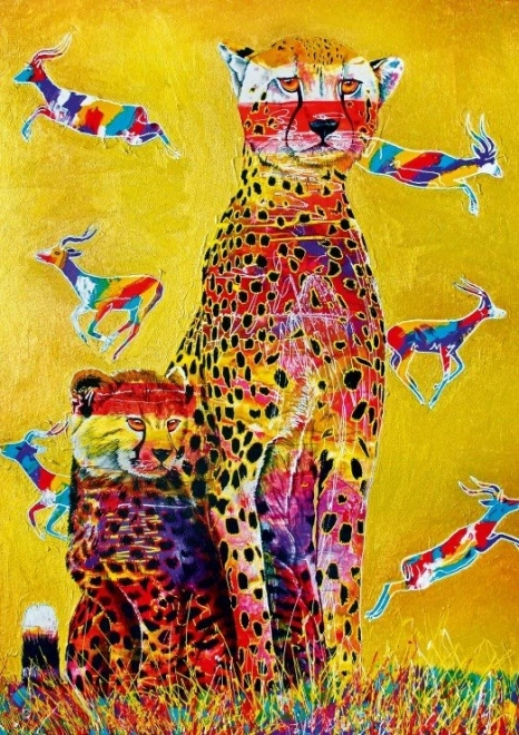 Puslespil Afrikansk Patrulje 1000 brikker