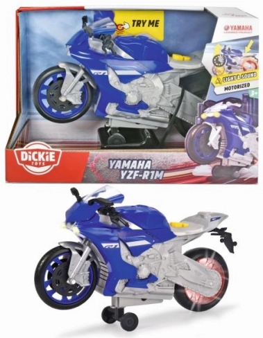 Legetøjsmotorcykel Yamaha R1 med lyseffekter