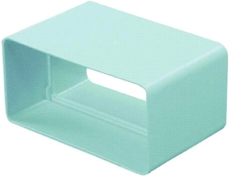 Kobling til flad ventilationskanal 110 × 55 mm