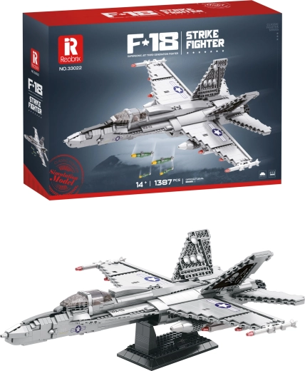 Byggesæt med jagerfly F-18 – 1387 dele