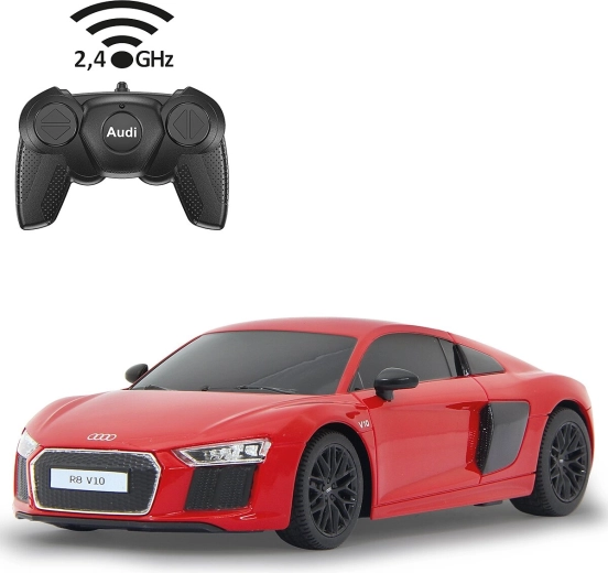 Jamara Audi R8 2015 RC-bil 1:24 rød – 1 stk.
