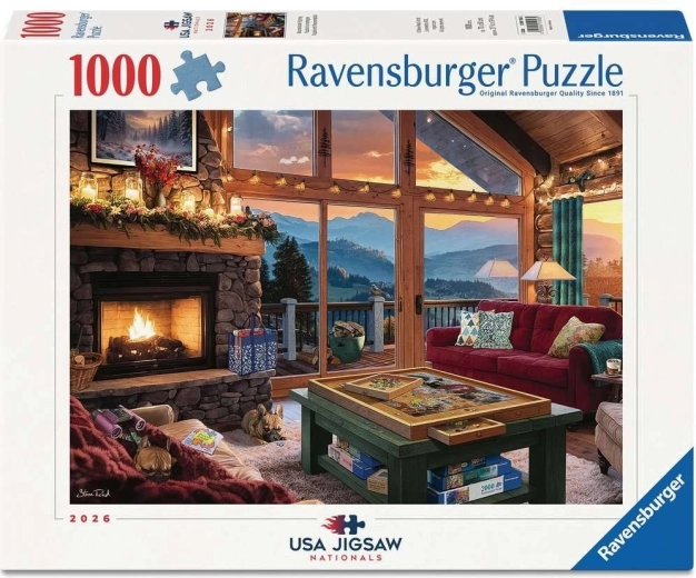 Ravensburger puslespil USA Jigsaw Nationals 2026 1000 brikker