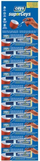 Sekundlim 3 g SUPERCEYS Instant Glue Universal – pakke med 10 stk.