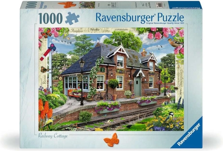 Ravensburger puslespil Country Cottage: Station – 1000 brikker