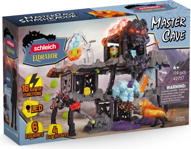Schleich Eldrador MasterCave Smashrador – hovedhule