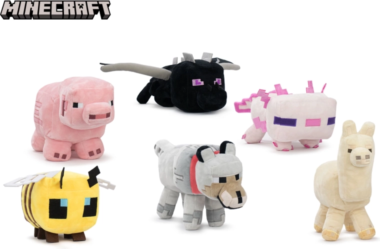 Minecraft plysbamsefigur 30 cm (mix med 6 varianter)