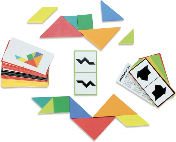 Vilac tangram-duel – logisk spil for børn og voksne