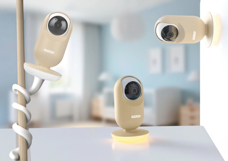 Drejeligt kamera styret fra modtageren og 4× zoom