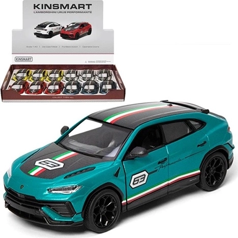 Kinsmart Lamborghini Urus Performante med dekorativ folie - 1 stk.