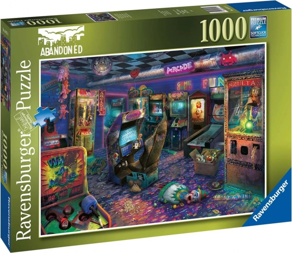 Ravensburger puslespil Glemt spillehal med automater 1000 brikker