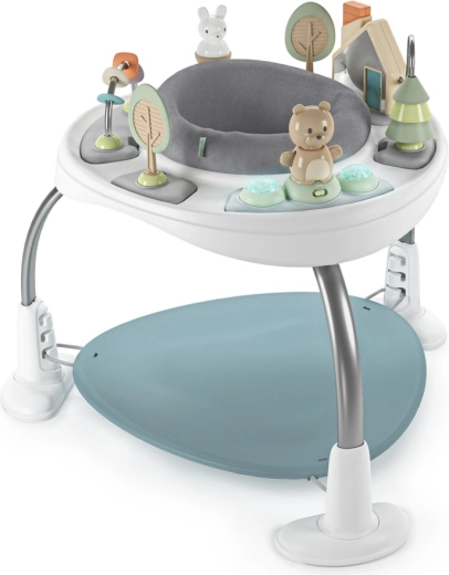 Ingenuity Spring & Sprout 2-i-1 aktivitetscenter og bord til børn 6–24 måneder