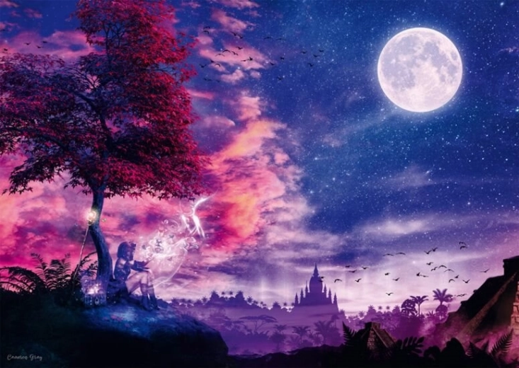 SCHMIDT puslespil Eventyrlig udsigt 1000 brikker