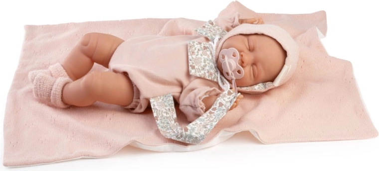 Antonio Juan Luna sovende terapeutisk vægtet babydukke 34 cm