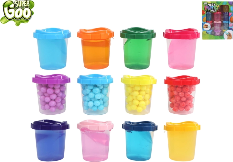 Sæt med modellervoks Super Goo 12×50 g