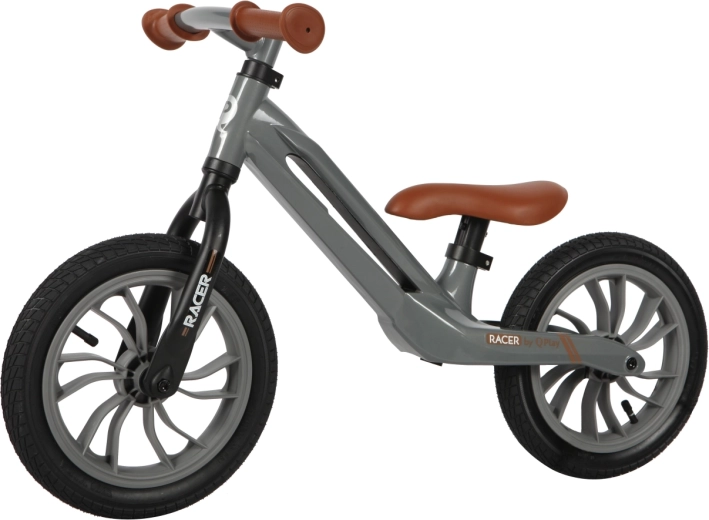 QPlay løbecykel Racer grå