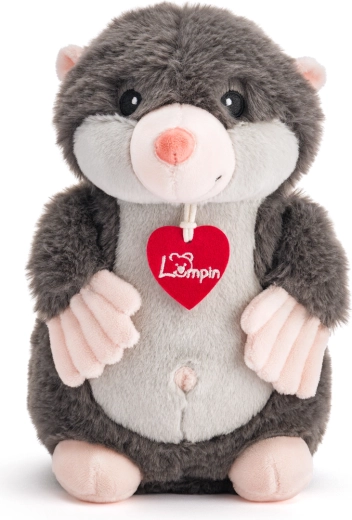 Plys-muldvarpen Pecin 25 cm – grå