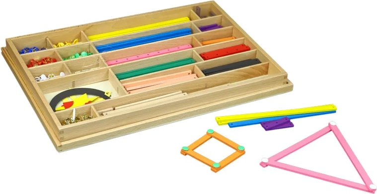 Moyo Montessori geometrisk byggemateriale