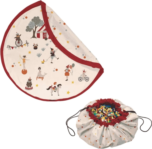 Play&Go noomad original legeunderlag og legetøjspose circus