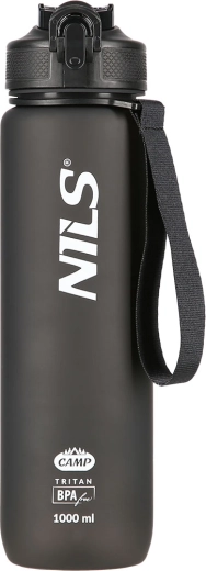 Tritan drikkeflaske NILS Camp 1 l – sort