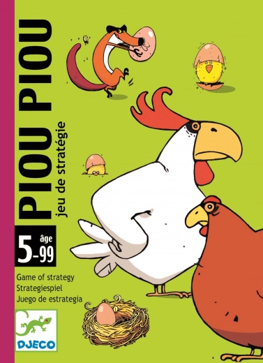 Kortspil Djeco Piou Piou