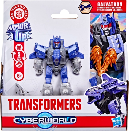 Transformers Cyberworld Galvatron – actionfigur med forvandling til drage