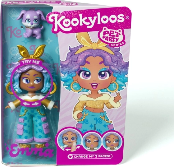 3 ansigtsudtryk med ét klik