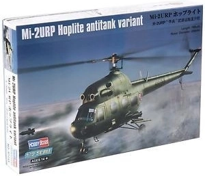 Plastikmodel af helikopteren Mi-2 Hoplite – panserværnsudgave