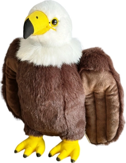 Ørn plysbamse 28 cm