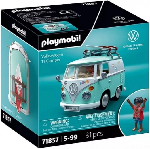 Playmobil Volkswagen T1 camper – samlersæt med figur