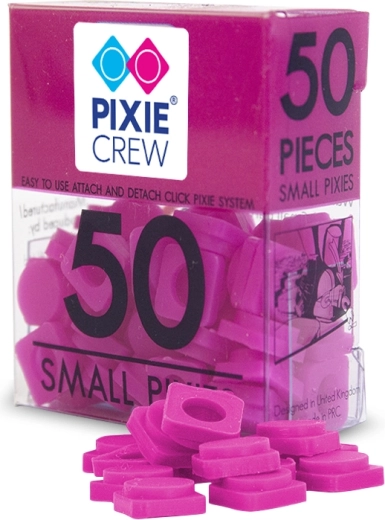 Pixie Crew små silikonepixels i fuchsia