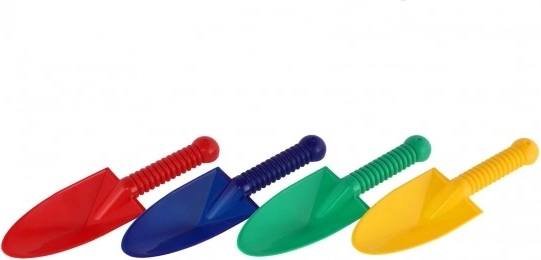 Børns plastikspade TEDDIES 25 cm