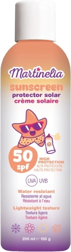 Martinelia solspray til børn SPF 50 vandfast 200 ml - 1 stk.