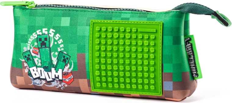 PIXIE CREW Minecraft stort etui Creeper