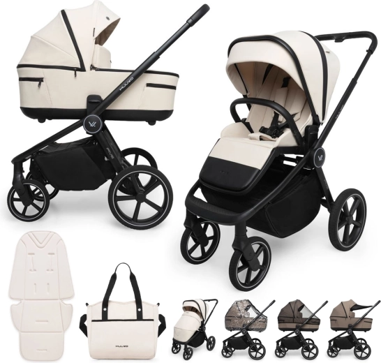 Muuvo Five kombivogn 2-i-1 desert sand
